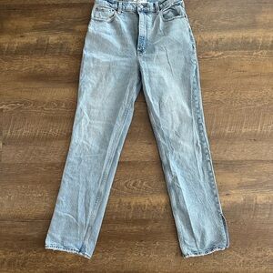 Abercrombie & Fitch Classic Blue Straight Leg Jeans